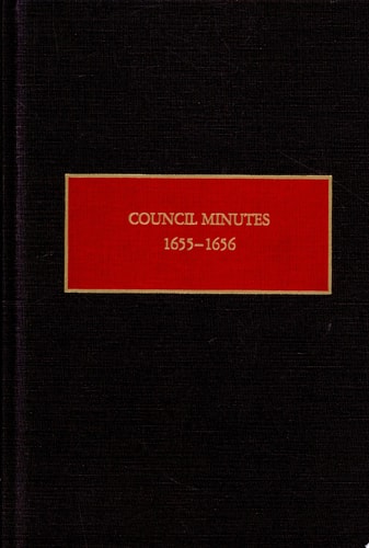 Council Minutes, 1655-1656