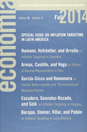 Economia: Fall 2014 Journal of the Latin American and Caribbean Economic Association