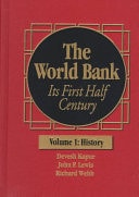 The World Bank Its First Half Century