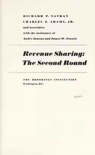 Revenue sharing: The second round