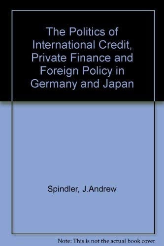 The Politics of International Credit