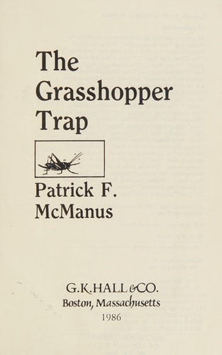 Edition published by G.K. Hall
