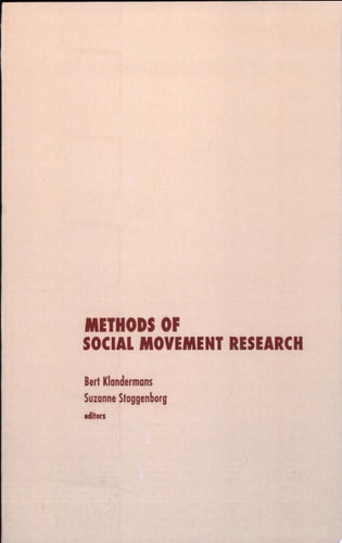 Methods of Social Movement Research