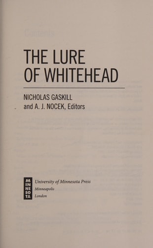 The Lure of Whitehead