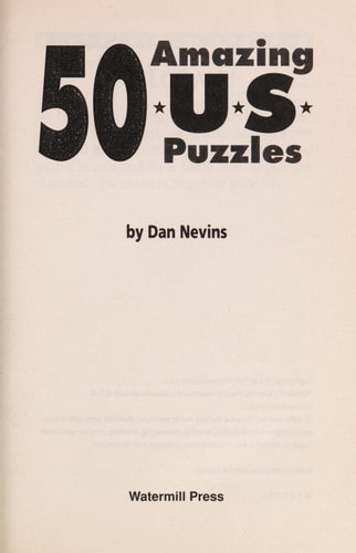 50 Amazing U.S. Puzzles