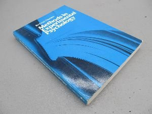 Methods in experimental psychology