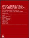 Computer Packages and Research Design (Computer Packages and Research Design (1)) (Volume 1)
