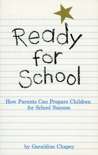 Ready for School How Parents Can Prepare Children for School Success