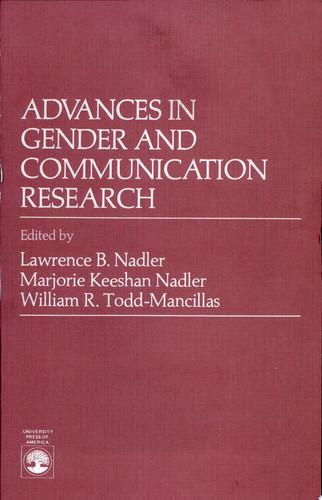 Advances in Gender and Communication Research