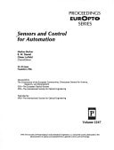 Sensors and Control for Automation: 22-24 June Frankfurt, Frg