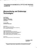 Biomonitoring and Endoscopy Technologies (Proceedings of Spie)