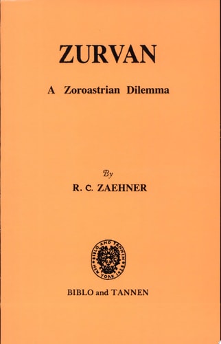 Zurvan A Zoroastrian Dilemma