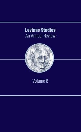 Levinas Studies An Annual Review -- Volume 8