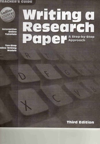 Writing a Research Paper Teacher's Guide