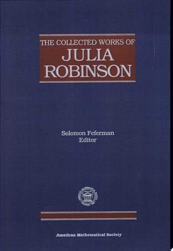 The Collected Works of Julia Robinson