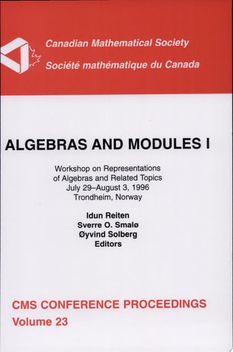 Algebras and Modules I
