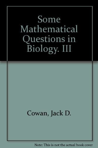 Some Mathematical Questions in Biology
