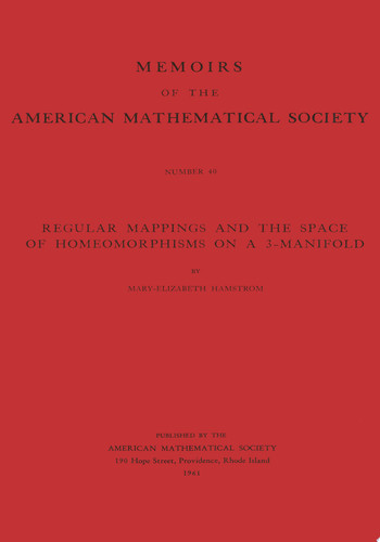 Regular Mappings and the Space of Homeomorphisms on a 3-Manifold