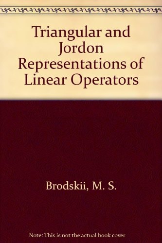 Triangular and Jordan Representations of Linear Operators