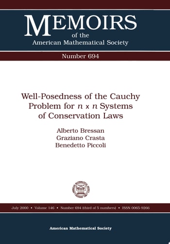 Well-Posedness of the Cauchy Problem for $n \times n$ Systems of Conservation Laws
