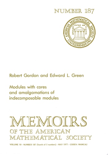 Modules with Cores and Amalgamations of Indecomposable Modules