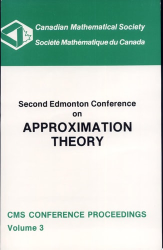 Second Edmonton Conference on Approximation Theory