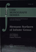 Riemann Surfaces of Infinite Genus