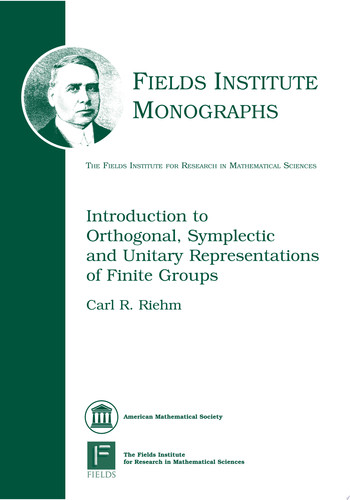 Introduction to Orthogonal, Symplectic, and Unitary Representations of Finite Groups