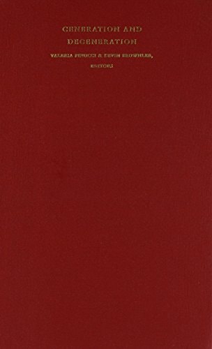 Generation and Degeneration: Tropes of Reproduction in Literature and History from Antiquity through Early Modern Europe