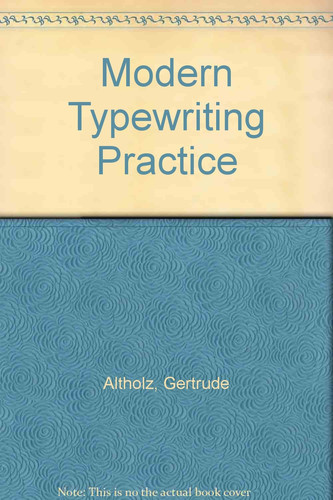 Modern Typewriting Practice