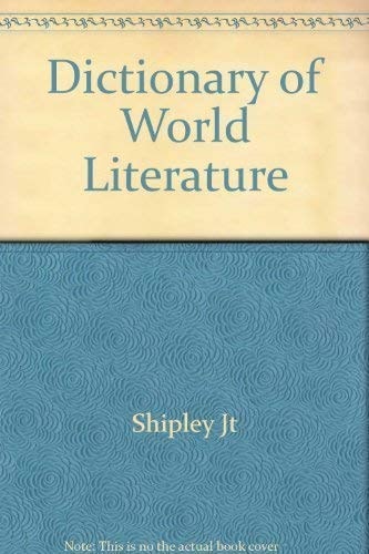 Dictionary of World Literature