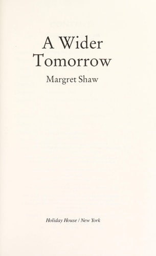 A Wider Tomorrow