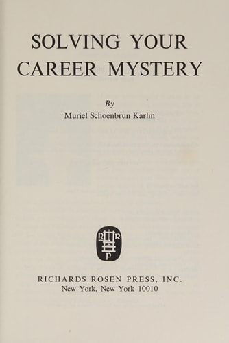 Solving Your Career Mystery
