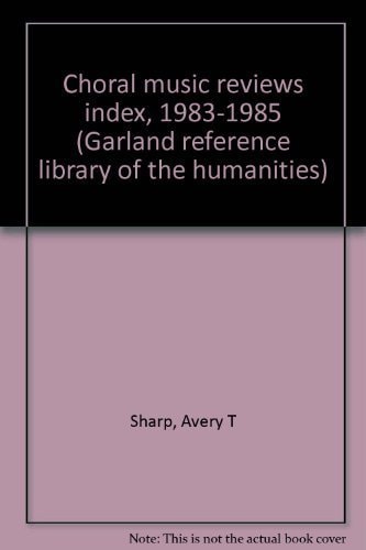 Choral Music Reviews Index: 1986-1988