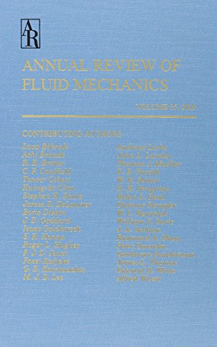 Annual Review of Fluid Mechanics