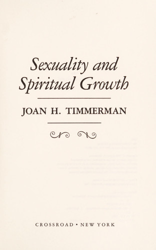 Sexuality and Spiritual Growth