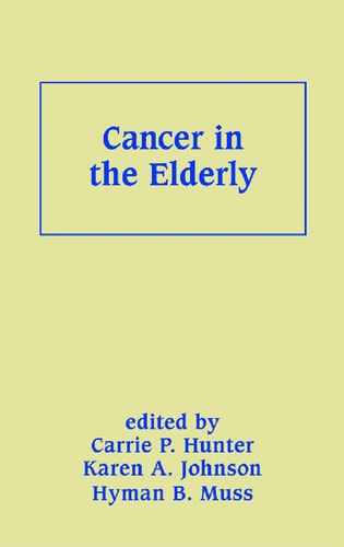 Cancer in the Elderly