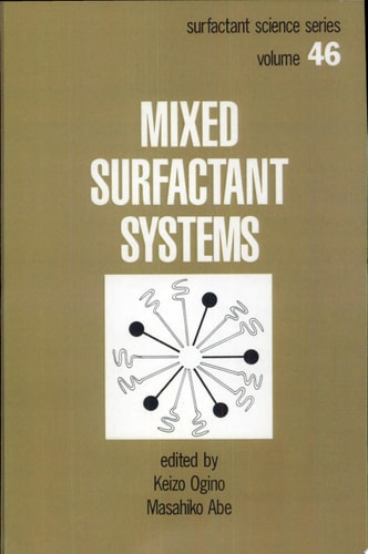 Mixed Surfactant Systems