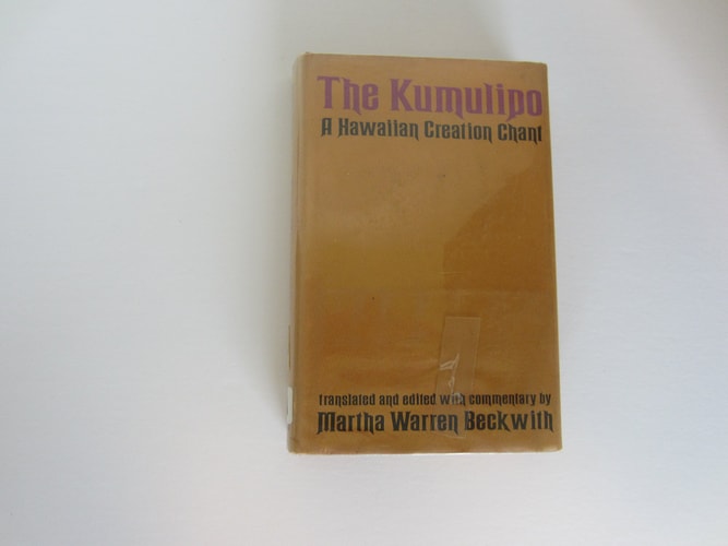 The Kumulipo,: A Hawaiian creation chant