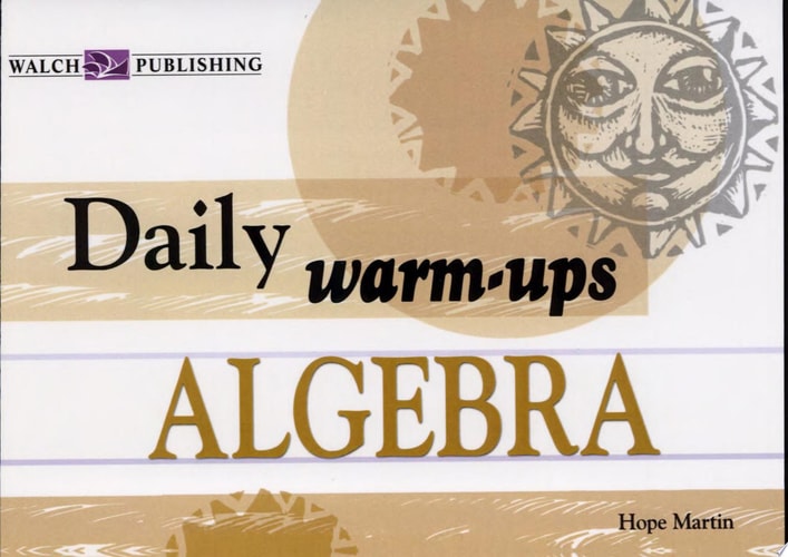 Daily Warm-Ups: Algebra - Level I