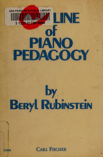 Outline of Piano Pedagogy