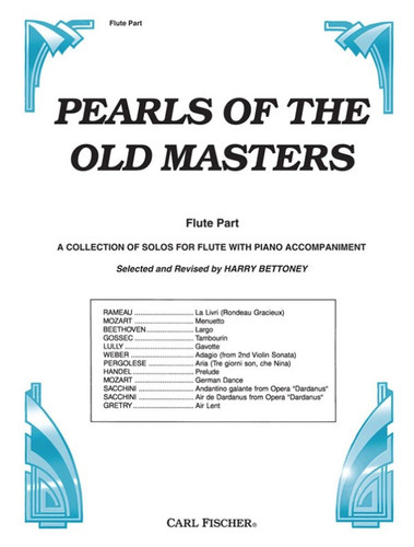 CU128 - Pearls of the Old Masters - Vol. I (FLUTE TRAVERSIE)
