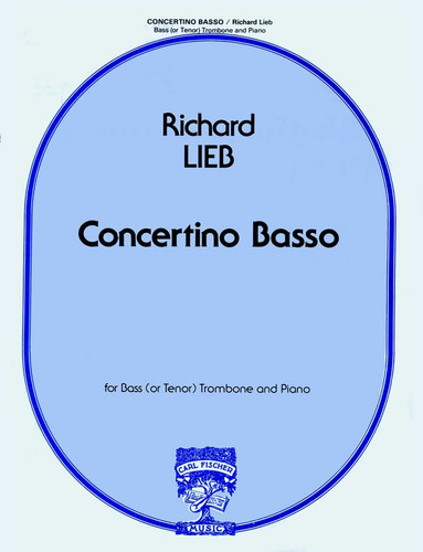 Concertino Basso for Bass (Tenor) Trombone and Piano