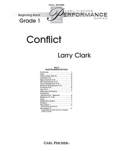CONFLICT CONCERT BAND/HARMONIE/FANFARE