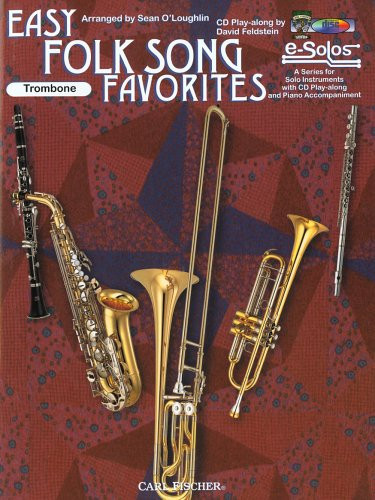 O5533 - Easy Folk Song Favorites: Trombone BK/CD