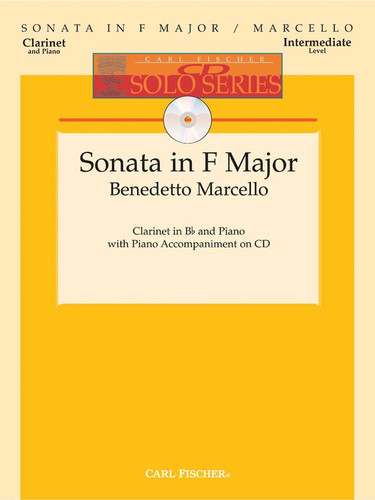 SONATA IN F MAJOR CLARINETTE +CD