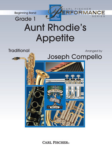 AUNT RHODIE'S APPETITE CONCERT BAND/HARMONIE/FANFARE-PARTITION+PARTIES SEPAREES