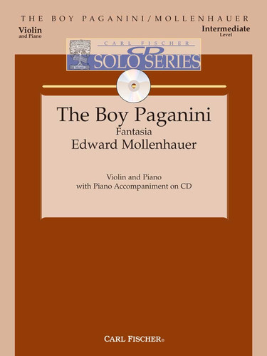 Boy Paganini - Intermediate - Violin & Piano - BK/CD