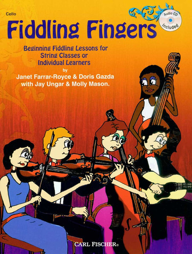 ASB20 - Fiddling Fingers - Cello BK/CD (VIOLONCELLE)