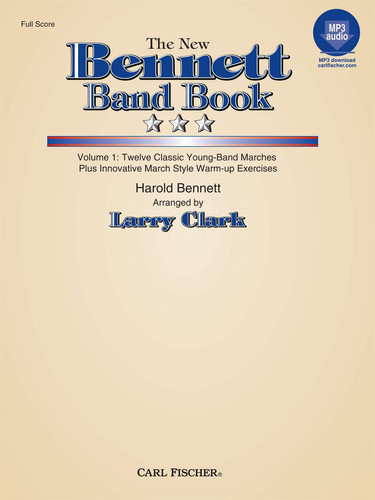 JB73 - The New Bennett Band Book Volume 1 - Full Score (CONCERT BAND/HA)